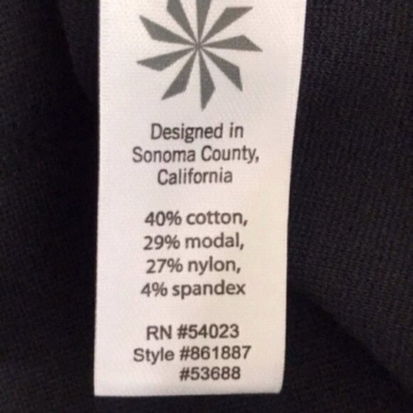 Athleta Strata skirt 2 zipper pockets Black size XS Style #861887 - Picture 7 of 7